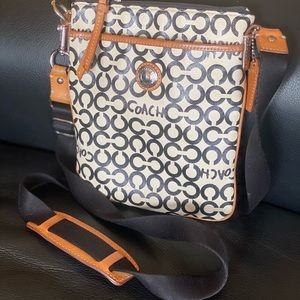 Authentic Coach Messenger Bag